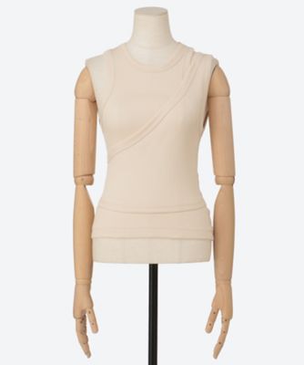 DOUBLE SHOULDER TANK TOP 26FW／12375