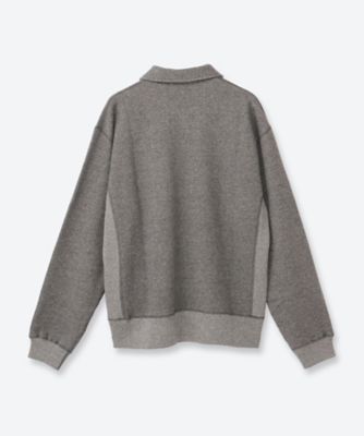 COLLARED SWEAT SHIRT 26FW／12449 | HYKE