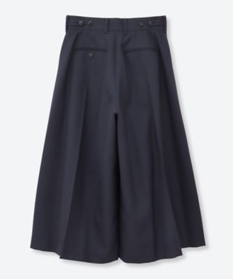 TROPICAL WIDE LEG CROPPED PANTS