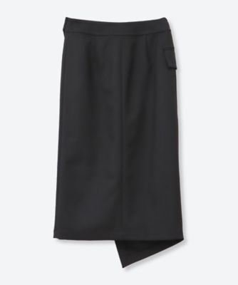 即日発送QR付Mel gather skirt 新品タグ付き TROPICAL WRAP SKIRT 26FW／14172 | HYKE