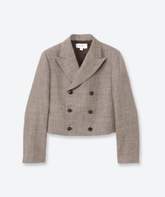 SHOULDER FRILL DENIM JACKET | BORDERS at