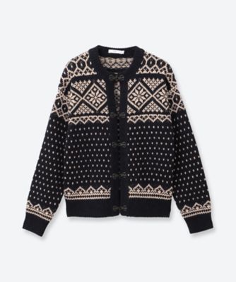 NORDIC CARDIGAN 26FW／11442 | HYKE (Women