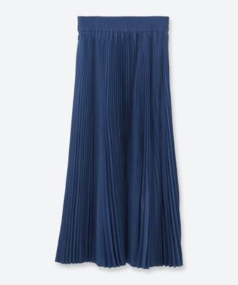 TAFFETA PLEATED SKIRT 26FW／14164