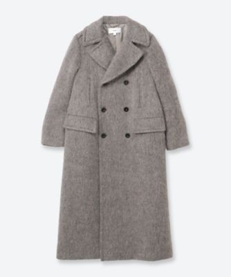 SHAGGY DOUBLE―BREASTED COAT 26FW