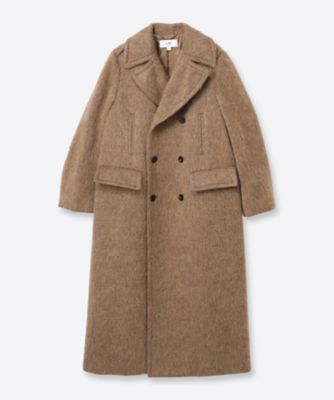 SHAGGY DOUBLE―BREASTED COAT 26FW