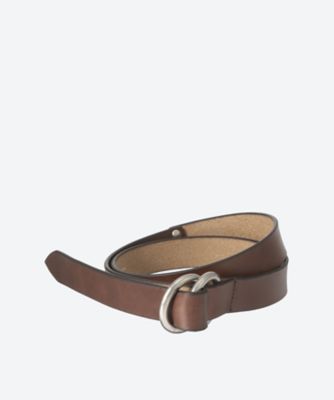 LEATHER RING BELT 26FW／19397 | HYKE