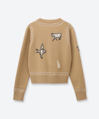 WINSLOW CRAFT L／SLV CARDIGAN 6F