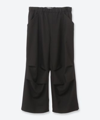 シルクコットンデニムバックポケットパンツ | BLAMINK (Women