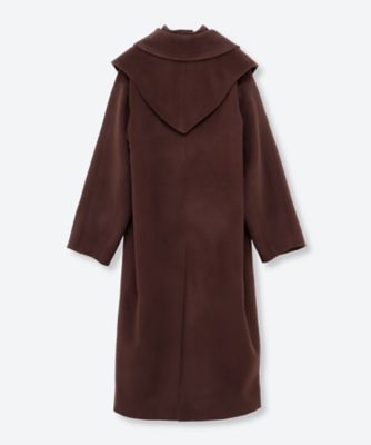 Layered Collar Angora Coat 6F／ID26A