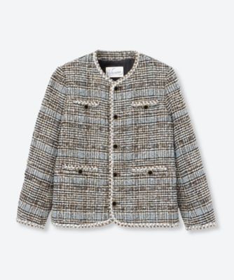 新品未使用※VIVIANO ツイードジャケット ジャケット 6F／VM―AW26―J09 | VIVIANO (Women)/ヴィヴィ