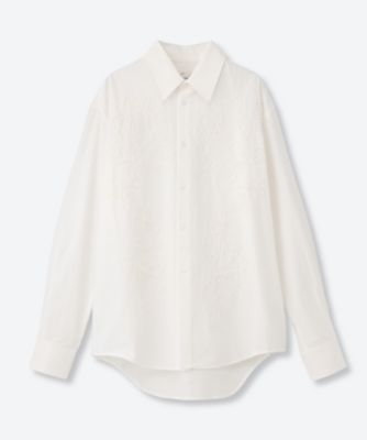 【新品未使用】定価6万円VINGE ホワイト シルクシャツブラウス ブラウス 6F／VM―AW26―SH01 | VIVIANO (Women)/ヴィヴィ