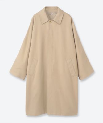NATURAL CASHMERE BALMACAAN COAT