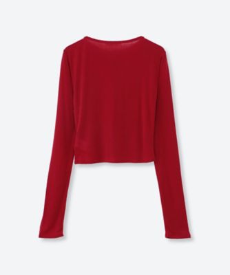Cropped Cardigan ― Tencel Cashmere