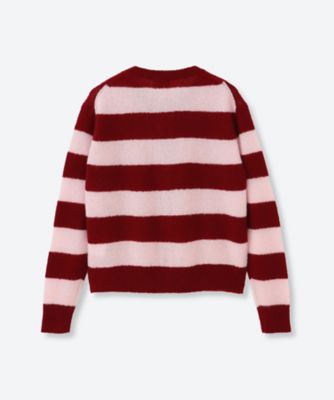Stripe Cardigan 6F／BA01―LI300 | babaco