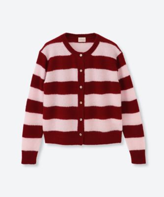 Stripe Cardigan 6F／BA01―LI300 | babaco