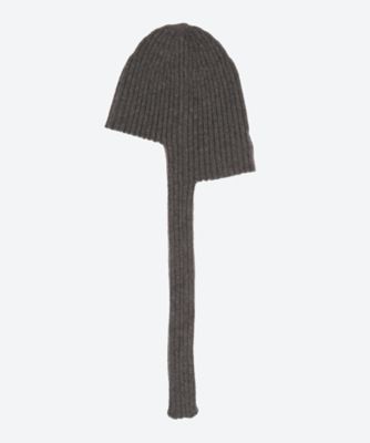 Cashmere Ribbed Knit Cap BA01―HO35
