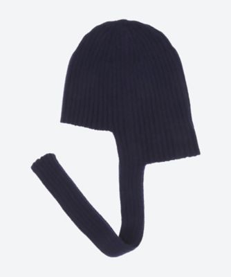babaco ニットビーニー Cashmere Ribbed Knit Cap BA01―HO35