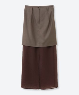 スカート 6F／IH―26FW―SK009―NDF | IRENISA (Women