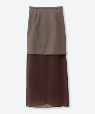 スカート 6F／IH―26FW―SK009―NDF | IRENISA (Women