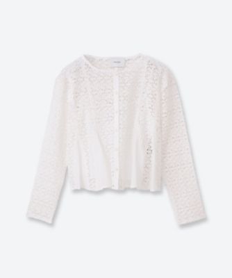 Merlette ホワイト 長袖ブラウス ブラウス 6F／4410700085 | Merlette (Women)/マーレット