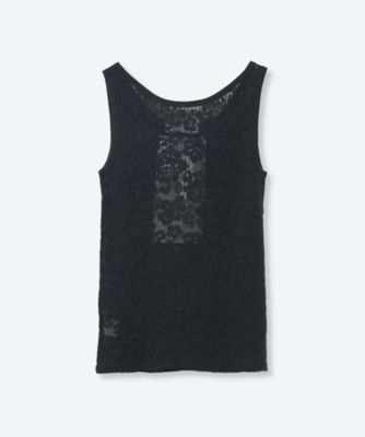 BALMAIN コットンカシミア　ミラードレス　タンクトップ　トップス　36 タンクトップ boxer 522 | extreme cashmere (Women