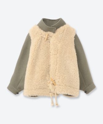 三越伊勢丹別注 DOUBLE―FACED FAUX SHEARLING
