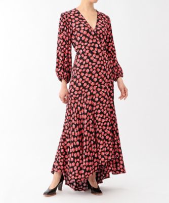 ＜GANNI (Women)＞ラップドレス（Ｆ２９０２）