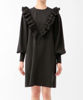 ＜GANNI (Women)＞ラッフルドレス（Ｆ２９８３）