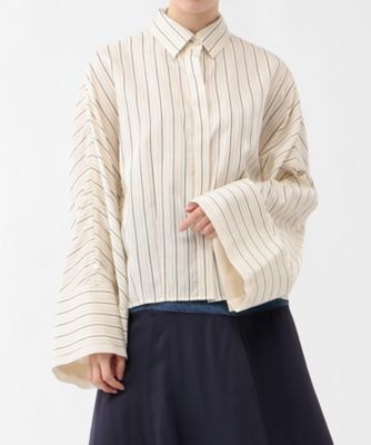 ＜rito structure (Women)＞１９ＳＳ　ＳＴＲＩＰＥ　ＳＨＩＲＴ（０７７９ＲＴＳ７１３Ｂ）