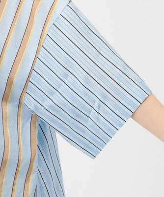 １９ＳＳ　ＳＴＲＩＰＥ　ＳＨＯＲＴ　ＳＬＥＥＶＥ　ＳＨＩＲＴ（０７７９ＲＴＳ７１１Ｂ）