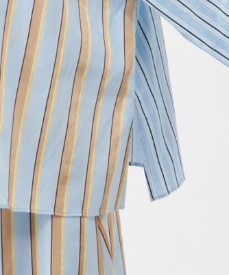 １９ＳＳ　ＳＴＲＩＰＥ　ＳＨＯＲＴ　ＳＬＥＥＶＥ　ＳＨＩＲＴ（０７７９ＲＴＳ７１１Ｂ）