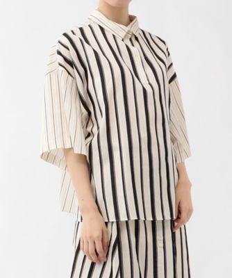 １９ＳＳ　ＳＴＲＩＰＥ　ＳＨＯＲＴ　ＳＬＥＥＶＥ　ＳＨＩＲＴ（０７７９ＲＴＳ７１１Ｂ）