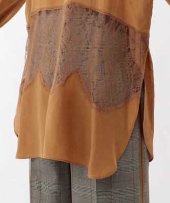 １９ＳＳ　ＧＡＴＨＥＲＥＤ　ＳＬＥＥＶＥ　ＴＩＥＢＬＯＵＳＥ　ＷＩＴＨ　ＬＡＣＥ（０７７９ＲＴＳ００２Ｂ）