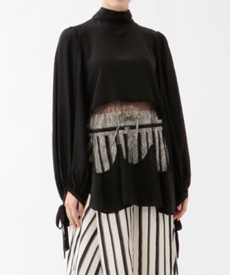 １９ＳＳ　ＧＡＴＨＥＲＥＤ　ＳＬＥＥＶＥ　ＴＩＥＢＬＯＵＳＥ　ＷＩＴＨ　ＬＡＣＥ（０７７９ＲＴＳ００２Ｂ）