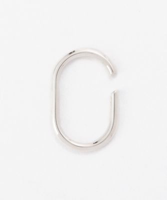 ＜HYKE (Women)＞ＥＡＲ　ＣＵＦＦ（１９０９８　ＳＩＬＶＥＲ）