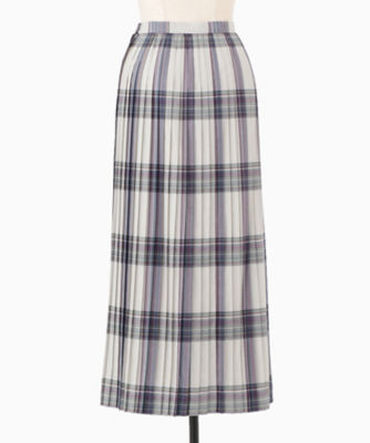 ＳＵＰＥＲ　ＬＩＧＨＴ　ＷＯＯＬ　ＣＨＥＣＫ　ＰＬＥＡＴＥＤ　ＳＫＩＲＴ（Ａ９ＡＳ０３ＬＣ）