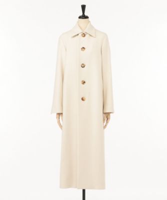 袖丈61cmAURALEE WOOL SILK MELTON MAXI COAT オーラリー