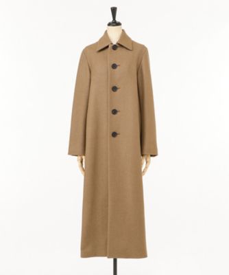 袖丈61cmAURALEE WOOL SILK MELTON MAXI COAT オーラリー