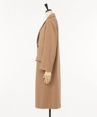 Auralee cashmere wool on sale mosser chesterfield coat