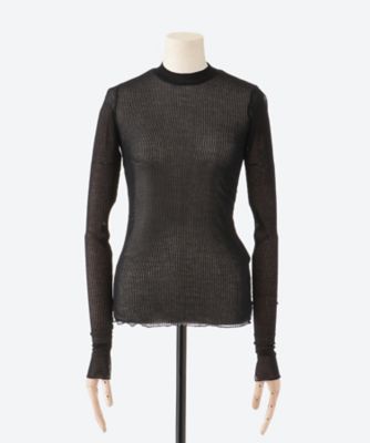 ＳＥＥ－ＴＨＲＯＵＧＨ ＲＩＢ ＭＯＣＫ ＮＥＣＫ Ｌ／Ｓ ＴＥＥ 