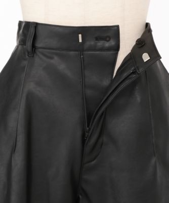 Ｍｉａ　ｆａｕｘ　ｌｅａｔｈｅｒ　ｓｈｏｒｔ　ｐａｎｔｓ　ＢＫ