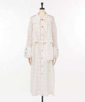 ＜AKIRANAKA (Women)＞Ｖａｌｅ　ｔｒｅｎｃｈ　ｃｏａｔ　ＷＨ