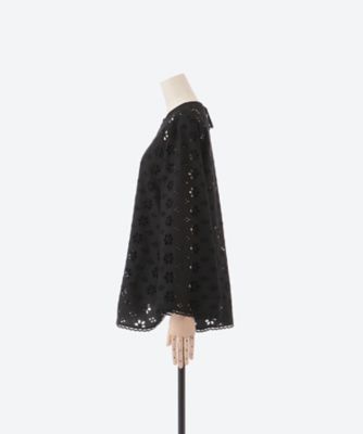 カットワーク刺繍チュニック