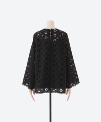 カットワーク刺繍チュニック