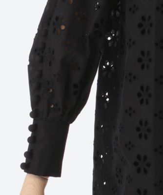 leur logette ルールロジェット カットワーク刺繍チュニック ブラウス カットワーク刺繍チュニック | leur logette (Women)/ルール
