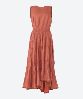 ＜CASA FLINE (Women)＞ｌｉｎｅｎイレヘムワンピース