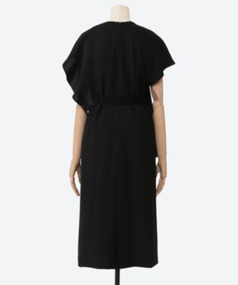 Asymmetric ruffle dress BK