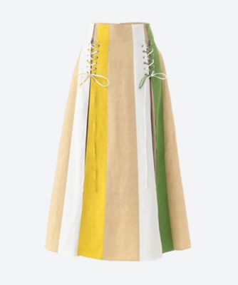 ＜AKIRANAKA (Women)＞Ｍａｉｔｅ　ｌａｃｅ－ｕｐ　ｐａｎｅｌ　ＳＫ　ＢＥ