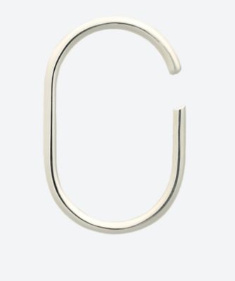 ＜HYKE (Women)＞ＥＡＲ　ＣＵＦＦ（ＳＭＡＬＬ）　ｓｉｌｖｅｒ