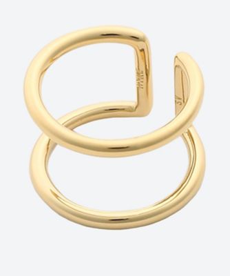 ＜HYKE (Women)＞ＲＩＮＧ　ｇｏｌｄ